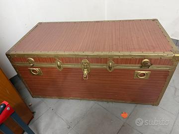Baule Vapore Vintage Anni 50 shabby