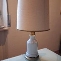 lampada da tavolo ceramica capodimonte abat jour