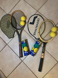 Racchette da tennis Rossignol e Snauwaert