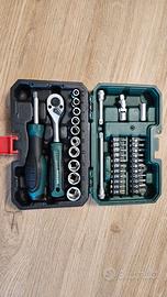 Kit Parkside - cricchetto, bussole e inserti