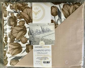 Completo lenzuola matrimoniali Emporio Cotton