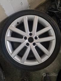 3 cerchi  vw 18 vancouver Gommati di cui 2 NUOVI
