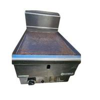 Fry-top professionale singolo in acciaio inox