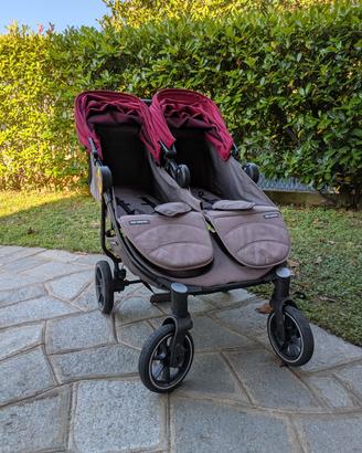 Passeggino gemellare + 2 Ovetti + Acessori