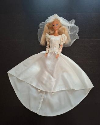 Abito da sposa Barbie vintage 