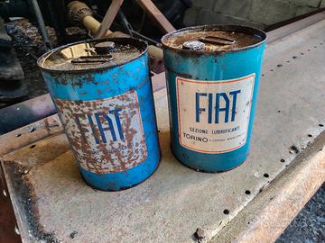 lattine olio vintage. 