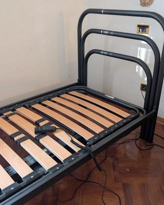 LETTO A DOGHE ORTOPEDICO SINGOLO MOTORIZZATO