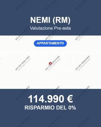 Immobile in asta di 68 m² a Nemi