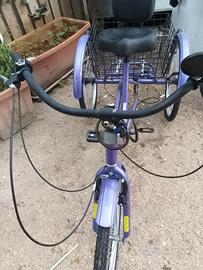 Bicicletta tre ruote nuova
