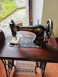 macchina cucire Singer d'epoca