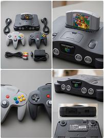 BUNDLE NINTENDO 64 CON SUPERMARIO 64 E 2 JOYSTICK