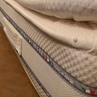 Materasso  matrimoniale topper integrato