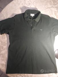 Polo Lacoste verde scuro