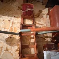 Vogatore in legno vintage