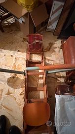 Vogatore in legno vintage