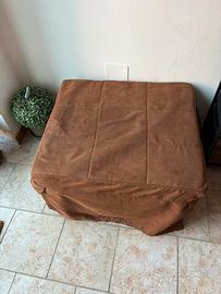 Letto singolo a pouf