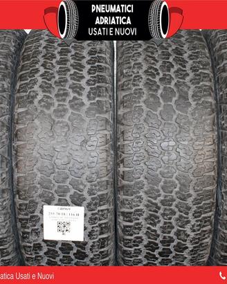 4 Gomme 255 70 R 18 Goodyear al 80% SPED GRATIS