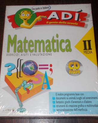 Adi' 2 matematica ii media pc cd-rom boxed