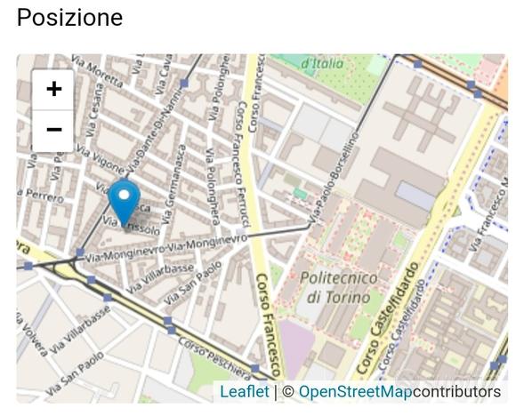 Posto letto poli-torino tutto incluso DA GENNAIO