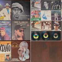 Lotto vinili 33 e 45 giri di Adriano Celentano