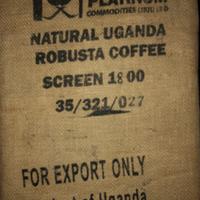 Quadro anticato Caffè e sacco Juta caffè