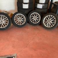 Pneumatici mis.195/55 r16h + cerchi in lega