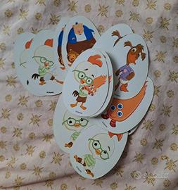 Carte Gioco Memory Disney Chicken Little Vintage 