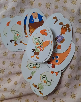 Carte Gioco Memory Disney Chicken Little Vintage 