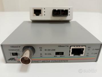 nr 2 Convertitori Media Ethernet. Nr 2 tipologie