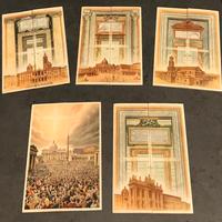 Cartoline apribili Roma Anno Santo 1950