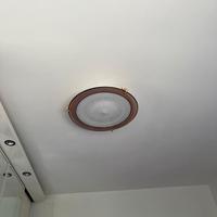 Coppia di Lampadari in vetro di murano