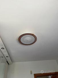 Coppia di Lampadari in vetro di murano