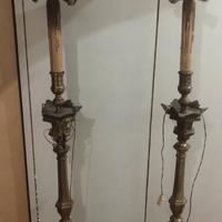 Antichi candelabri piantana