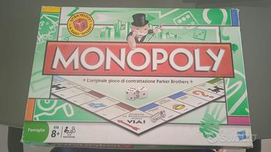 gioco di società monopoly hasbro completo