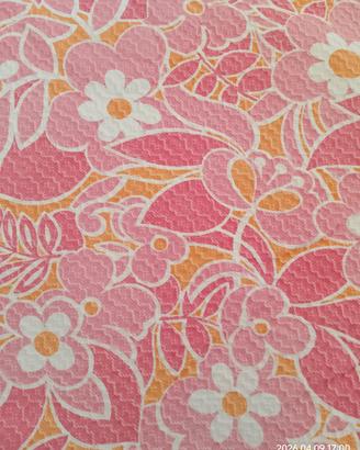 Copriletto in cotone fantasia floreale – 250x250cm