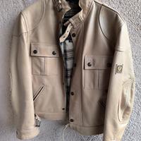 BELSTAFF DONNA IN PELLE BEIGE ( LEGGERE SOTTO ) 