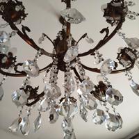 Lampadario cristallo 