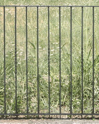 Ringhiere modello Assisi in ferro con corrimano