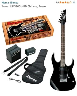 Chitarra elettrica con cavalletto entrambe N