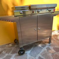 Bbq a gas Planet completa pronta all’uso