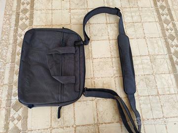 Borsa grigio scuro per pc notebook 28x33