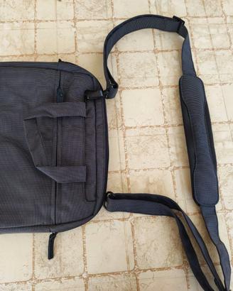 Borsa grigio scuro per pc notebook 28x33