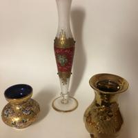 Vasi dorati vintage