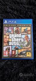 GTA 5 edition premium PS4 completo-disco perfetto