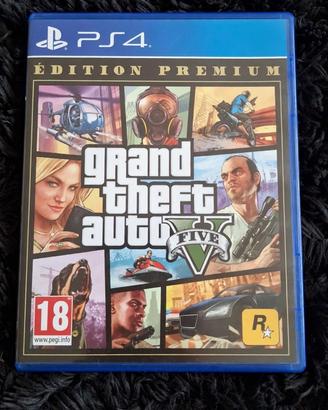 GTA 5 edition premium PS4 completo-disco perfetto