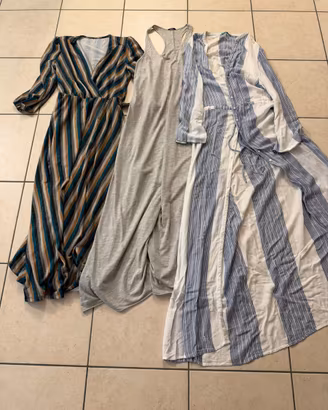 3 vestiti lunghi