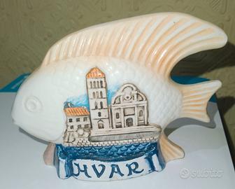 souvenir in ceramica dell'isola di Hvar Croazia