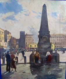 QUADRO OLIO SU COMPENSATO MICHELE DE SIMONE