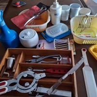 Cucina: oggetti anche mai usati e made in Italy 