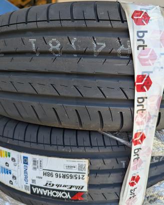 n° 2 pneumat.  new  Yokohama estive 215/65R16 98H
